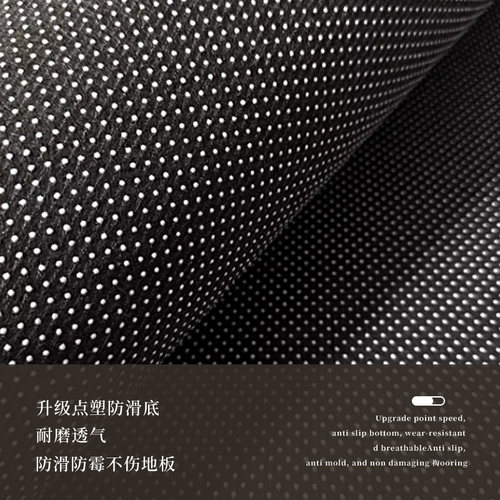 中古风主卧飘窗垫窗台垫四季通用沙发防滑垫阳台坐垫卧室床边地毯 - 图3