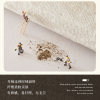 New Chinese style carpet bedroom bedside blanket winter thickened plush foot pad home light luxury high-end floor mat oval mat