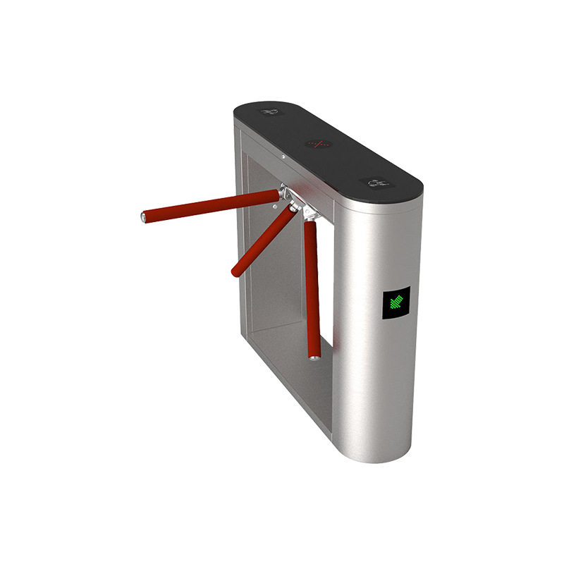 Factory intelligent anti-collision arc plane three-roller turnstile construction site real-name attendance system pedestrian passage gate