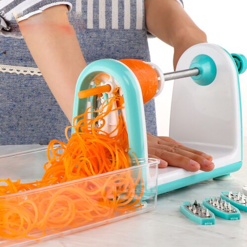 极速5 Blades Vegetable Spiralizer Cuuter Spiral Slicer Grate - 图0