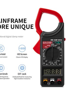 极速ANENG 266C Digital Current Clamp Meter Buzzer Data Hold