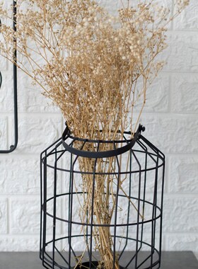 极速森得源美式复古收纳柜置物架风灯烛台壁挂化妆镜花瓣木凳家居