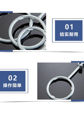 实验室铁三环 铁三圈 铁架台配套铁圈漏斗架大中小 滴定台配件