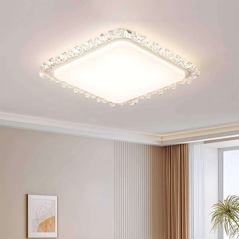 卧室灯主卧2025新款全光谱护眼吸顶灯房间水晶轻奢高级感吸顶灯,淘宝优惠券,粉丝福利购,淘宝优惠卷