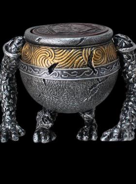 万圣节艾尔登法环周边同人战士壶战斗壶雕像烟灰缸老头环罐子摆件