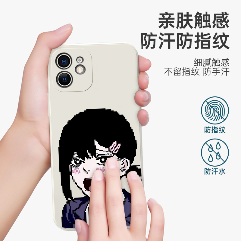 东山小红手机壳苹果13华为mate40电锯人iPhone14promax暗黑OPPO二次元vivo小米11动漫12日系p40链锯人30漫画x