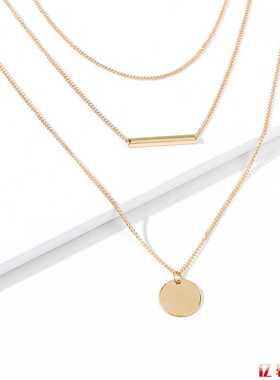 极速european fashionable multilayer clavicle sexy woman neck