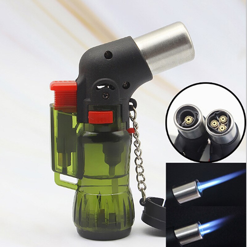 推荐Mini Butane Jet Torch Cigarette Windproof Lighter Random - 图1