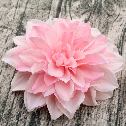 极速10PCS/lot Big Artificial Dahlia Peony Flower Head 14/15C - 图1