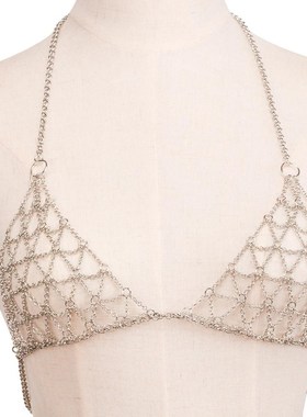 极速in BXikini Retro Exaggeratioan Handmde ChainBodHEBy Chai