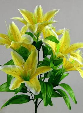 佛剧大全用品佛前供花仿真花百合花莲花供佛假花供佛花摆件包邮