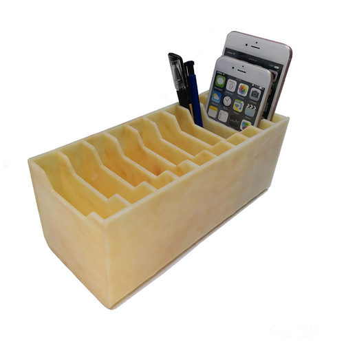 手机收纳盒睫毛桌面盒子多格钢化膜收纳架储物盒收纳放置盒存放盒 - 图3