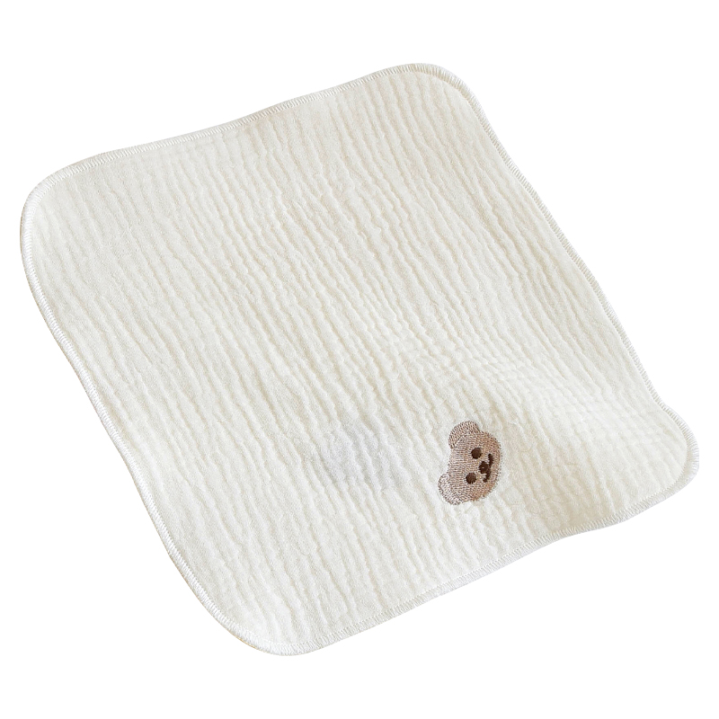 Newborn baby pure cotton gauze saliva towel baby small square towel bib kindergarten children's bib wash face towel handkerchief