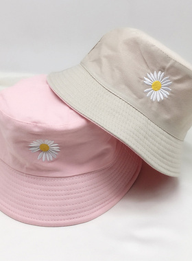 Summer Sun Hat Reversible Bucket Caps Women Fishing Outdoor