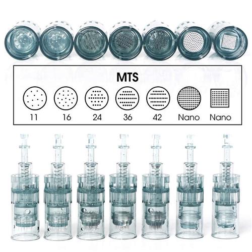 M8小黑笔电动微针针头MTS纳米微晶导入仪器中胚笔水光针配件耗材 - 图0