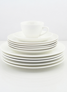 陶瓷盘组合套装橱柜展厅样板间软装饰品摆设家具家居摆件简约现代