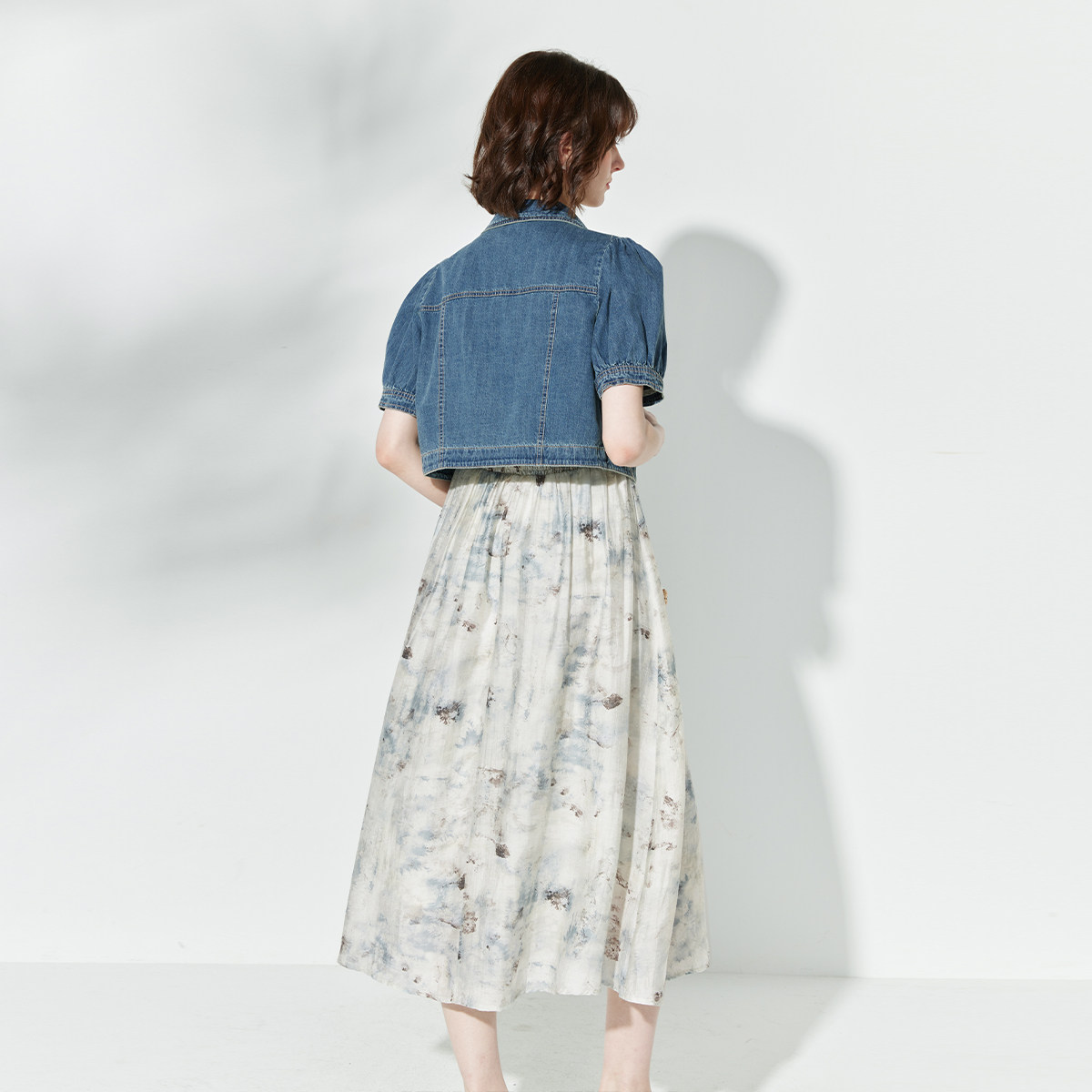 纳纹2025季新秋冬款东方新中式国风水墨印花设计吊带连衣裙套装女,淘宝优惠券,粉丝福利购,淘宝优惠卷