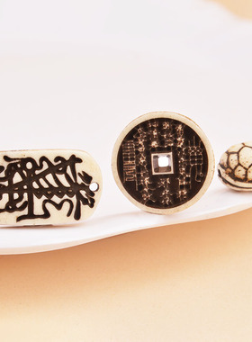 久不掉色富甲天下龟壳背云隔珠