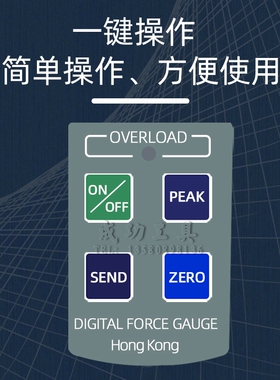 香港艾固数显推拉力计ZP-200适用手摇支架与电动支架 高精度外置
