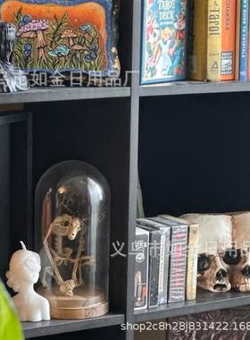 Dragonlingskeletoncuriositycabinet美人鱼龙骨架罩创意礼物
