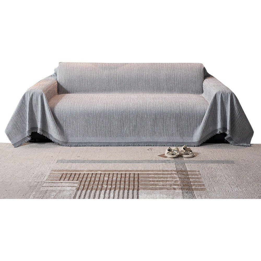 高级感沙发盖布巾四季通用奶油风沙发坐垫全包全盖套罩防滑盖毯,淘宝优惠券,粉丝福利购,淘宝优惠卷