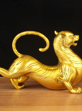 泰山阁 铜四神兽摆件铜青龙白虎朱雀玄武四方兽家居饰品摆设