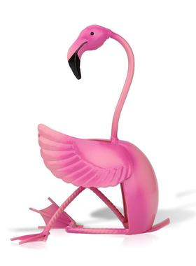 工艺品创意家居摆件火烈鸟酒架现代金属室内创意装饰工业