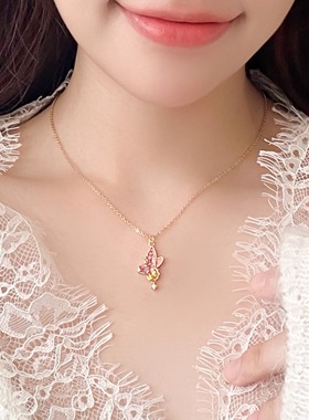 高级感小众设计爆款锁骨链S925银