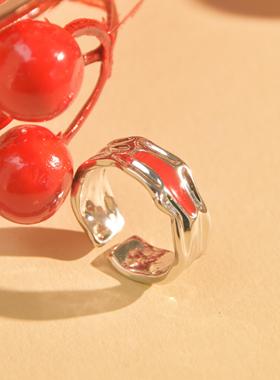 永夜星河凌妙妙同款红色暗夜熔岩法器虞书欣开口食指戒