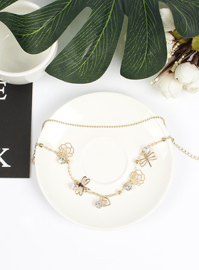 Necklace fashion fashion multi-layer five star PENDANT HANDM