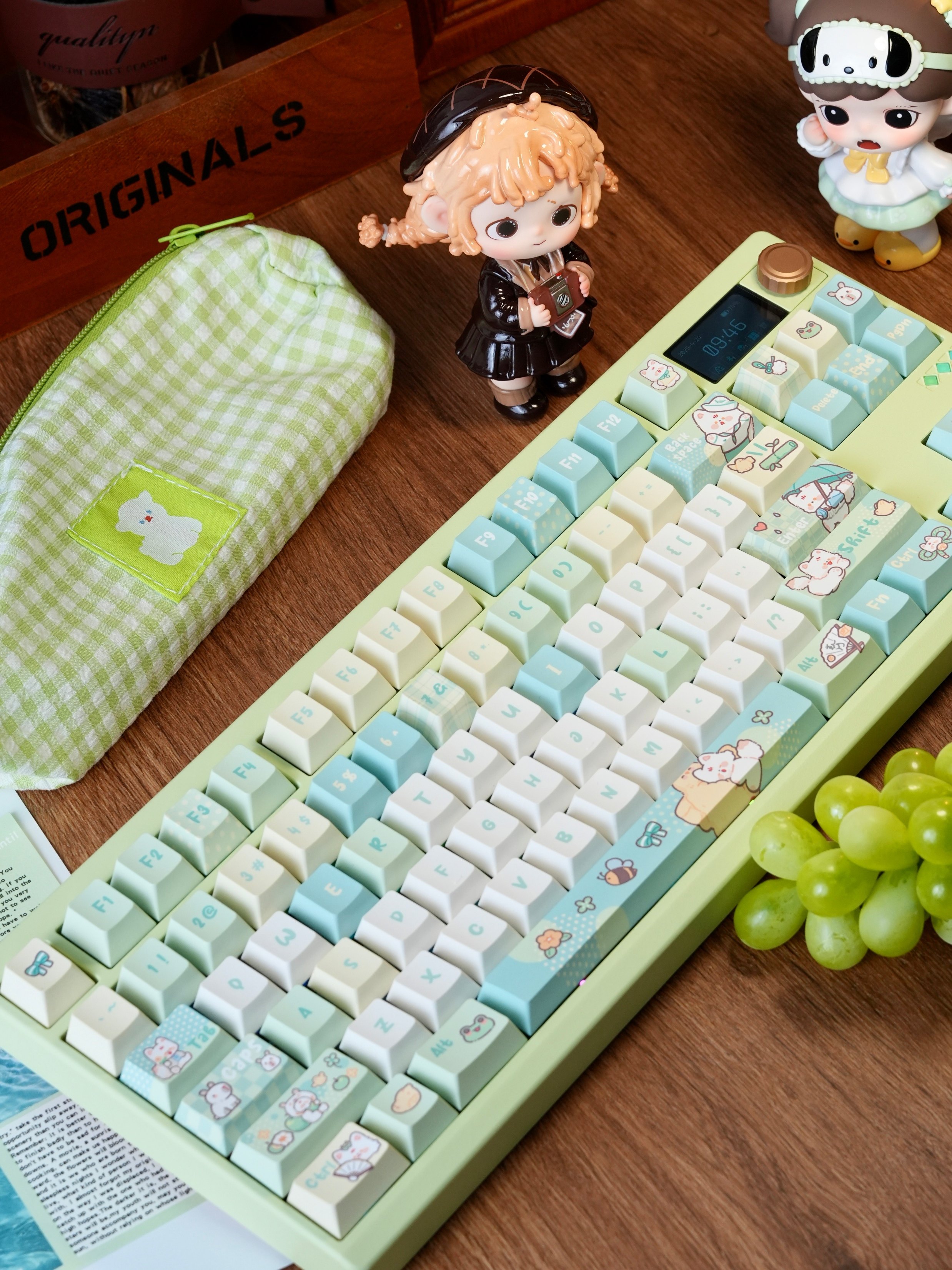 狐狸与笨鸟键帽光与夜之恋齐司礼周边原厂moa机械键盘键帽,淘宝优惠券,粉丝福利购,淘宝优惠卷