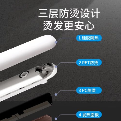 fifn夹板男生直发卷发两用卷发棒刘海夹女烫发棒短发负离子直板夹 - 图2