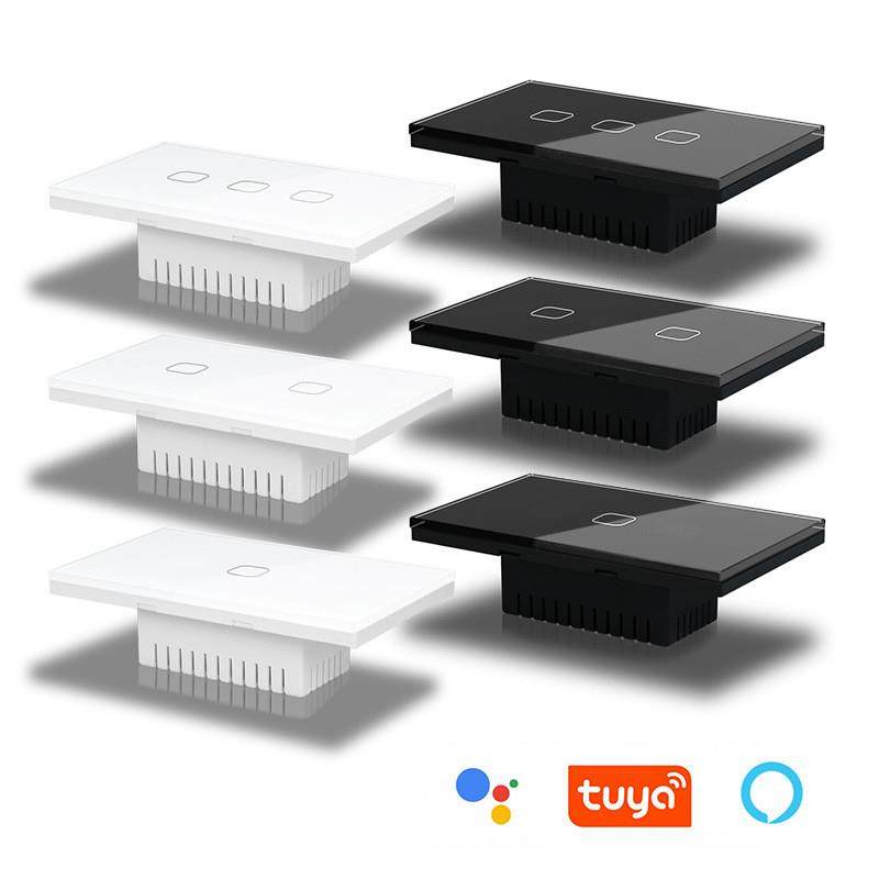 适配118美规澳规触摸开关涂鸦ZIGBEE智能开关零火App语音音箱控制,淘宝优惠券,粉丝福利购,淘宝优惠卷