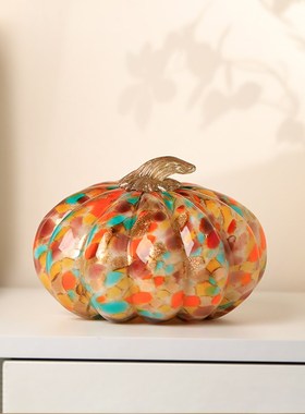 现代轻奢网红创意小n摆件客厅玄关桌面装饰新中式家居玻璃柜工艺