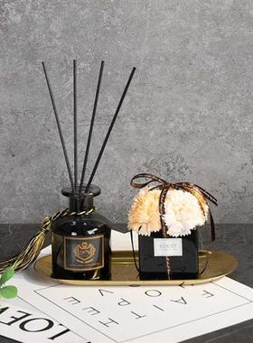 速发样板房化妆室浴室柜台件洗手摆洗漱套装托盘香薰饰品民宿软寓