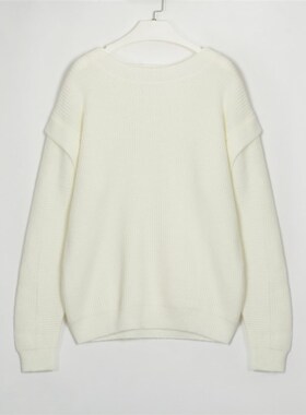 好货Wixra Ruffle Sweater Women Pull Femme Jumper Casual Eleg