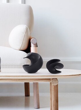 速发抽象创意艺术软装饰摆样板房架客厅玄关书柜书间桌面品件