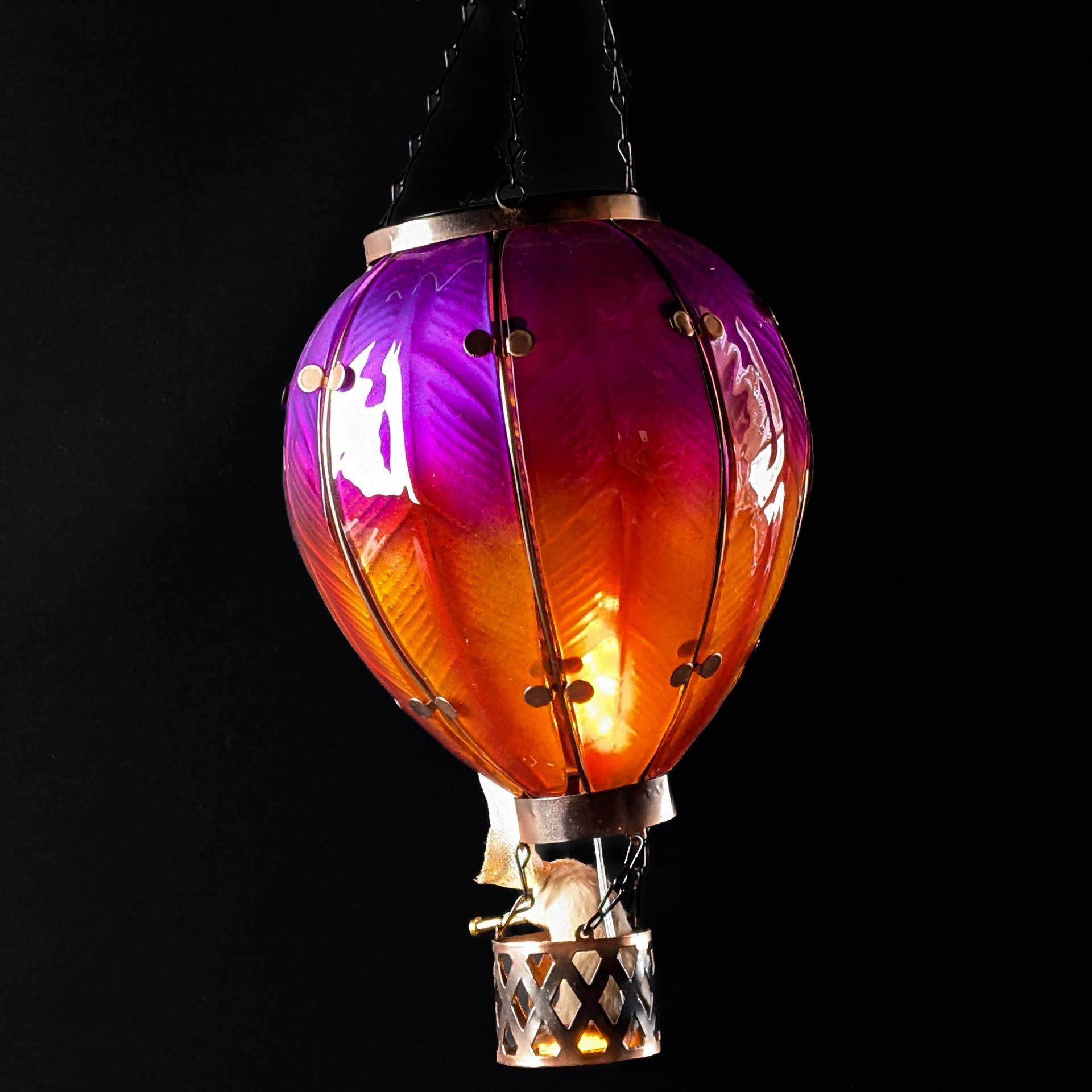 现H气otiArBalloonSolarSHR货Lantern户外装饰太阳能独立日热球,淘宝优惠券,粉丝福利购,淘宝优惠卷