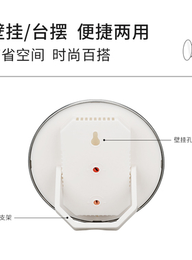 温湿度计家用室内外干湿温度计表精准壁挂挂墙房间卧室大棚养殖