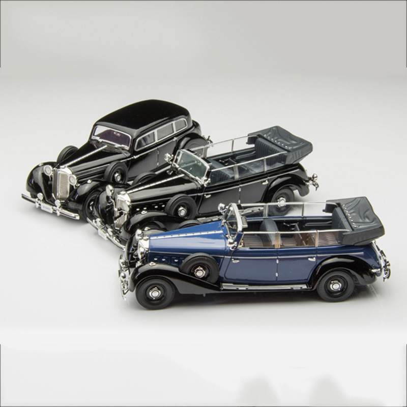 1/43 scale 770K/G4 Series Alloy Classic Car Model Die Castin - 图0