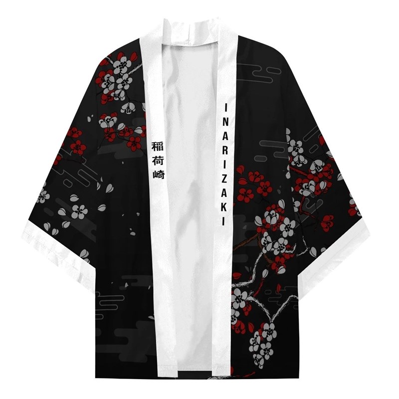 Japanese Kimono Women Men Haikyuu!! Inarizaki Nekoma High Sc - 图1