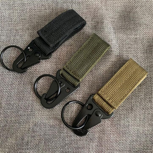 极速Outdoor Tactical Belt Buckle High Sngth Nylon Carabiner - 图1