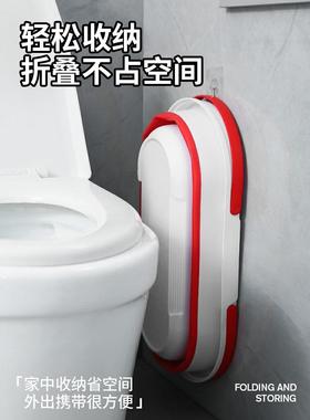 盆大号茶花平板拖把洗大容量可折叠桶拖地桶拖把桶洗车水涮桶包邮