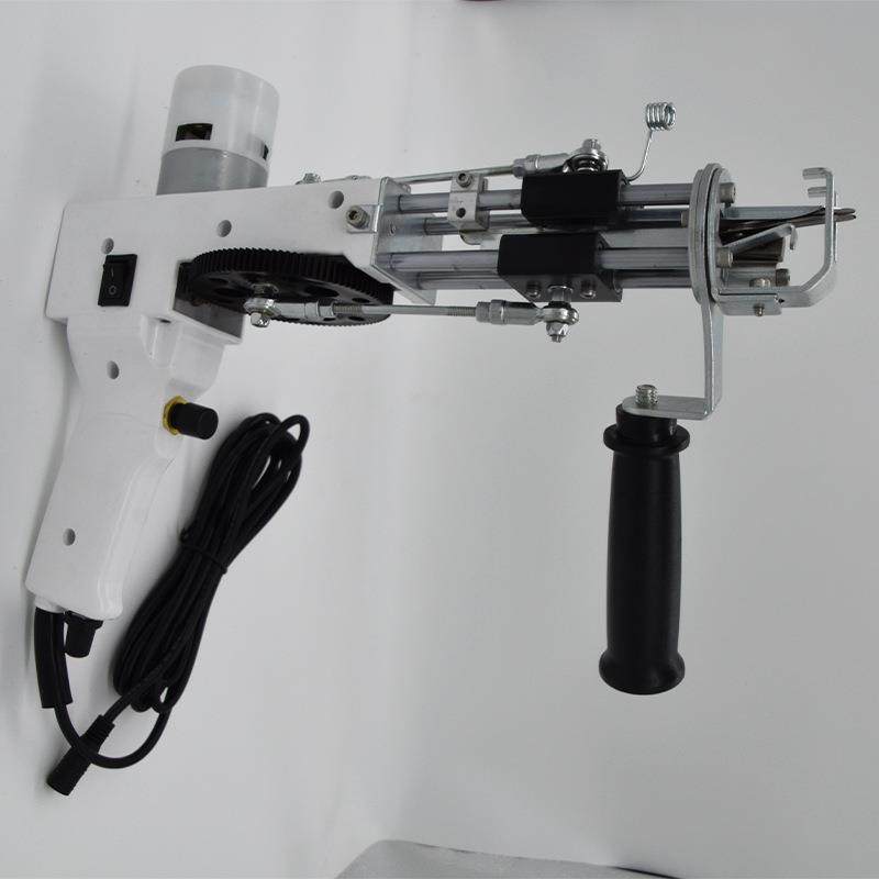 现货2合1 白色tufting gun地毯织枪 簇绒枪 地毯织机 - 图0