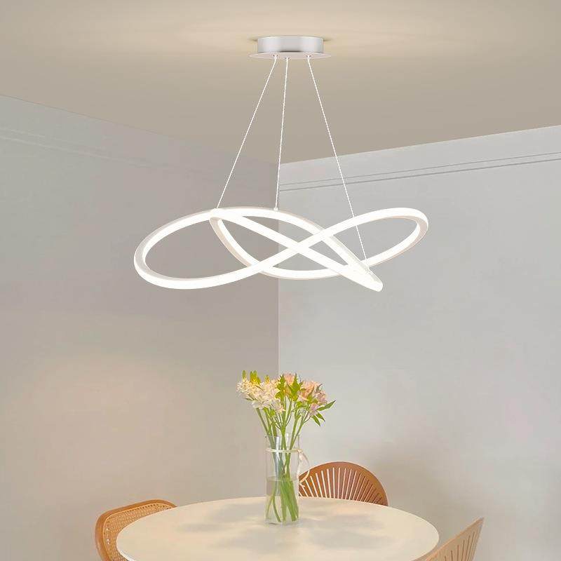 流水追光云朵客厅灯创意艺术吸顶灯卧室餐厅现代简约全屋套餐灯具 - 图2