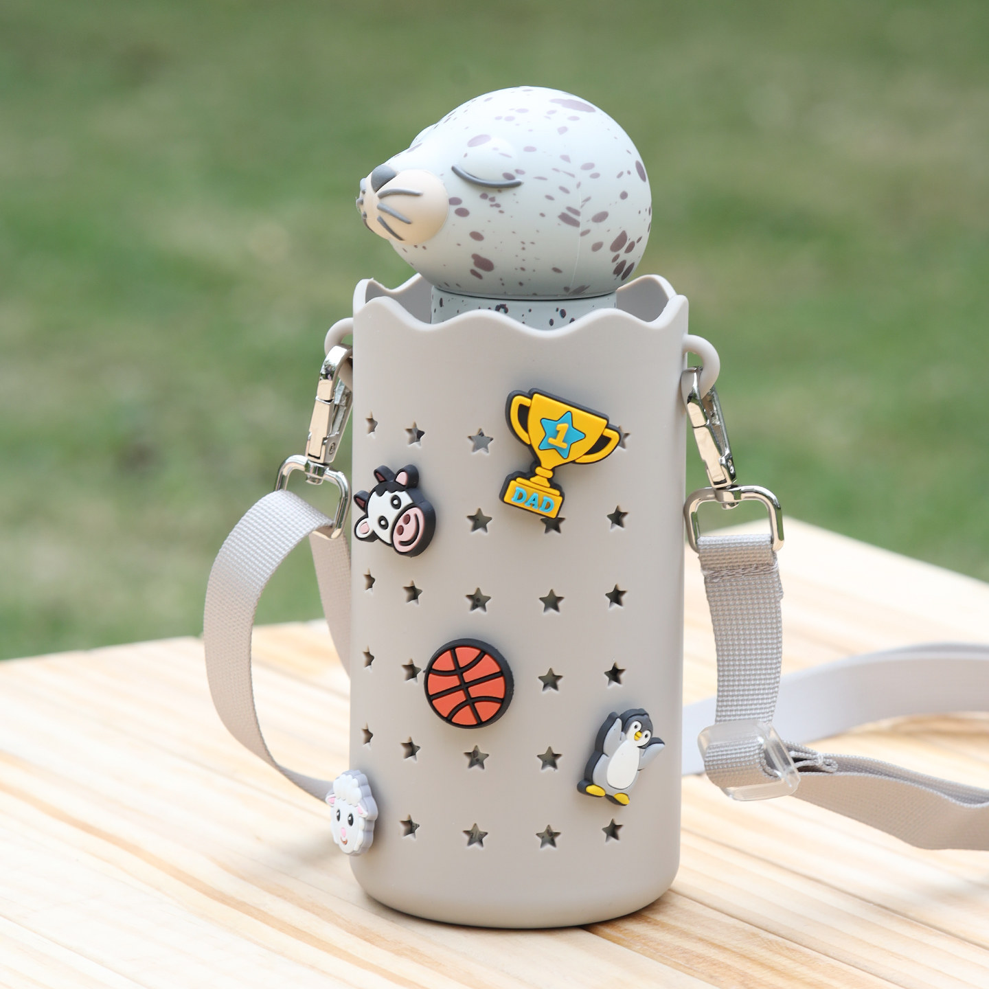 水杯套斜跨可背通用便携保温杯儿童水杯饮料瓶水壶背带保护套,淘宝优惠券,粉丝福利购,淘宝优惠卷