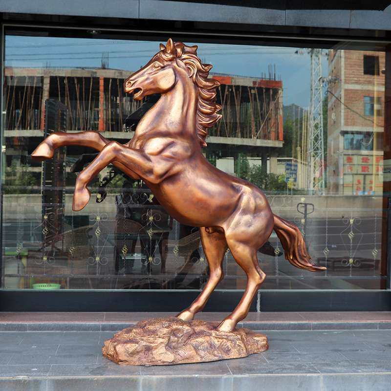 大型仿真骏马户外园林景区玻璃钢雕塑店面农牧场庭院草坪布置摆件,淘宝优惠券,粉丝福利购,淘宝优惠卷