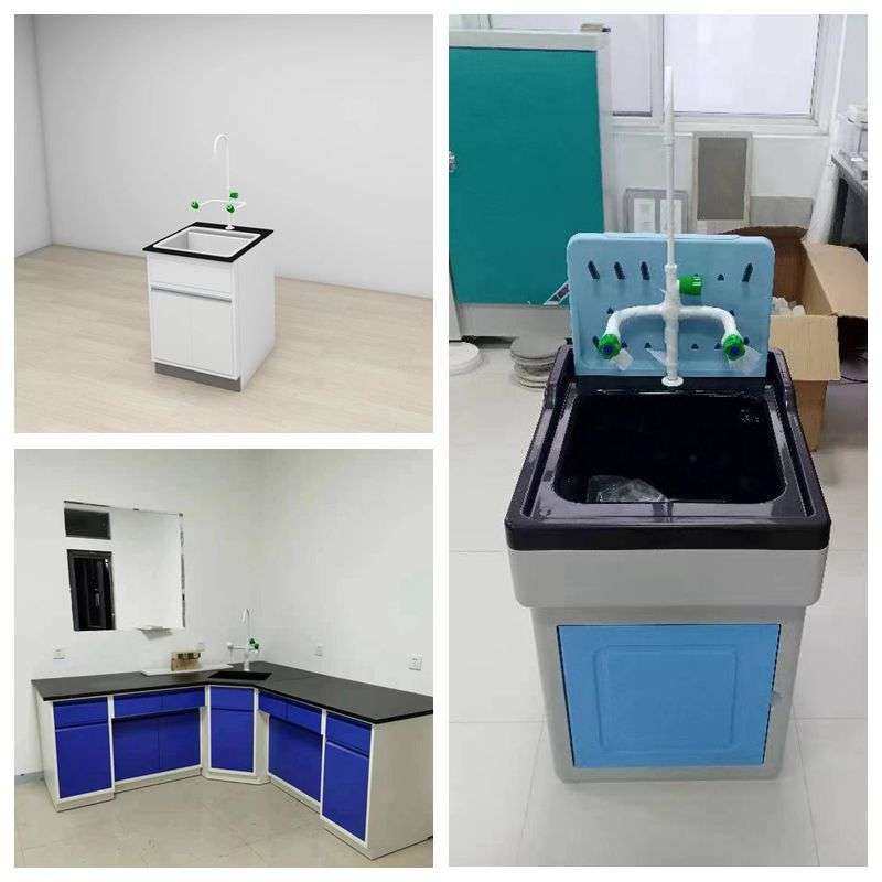 全钢木理化板PP ABS生物化学试实验室水槽台柜小型洗手台转角柜池,淘宝优惠券,粉丝福利购,淘宝优惠卷