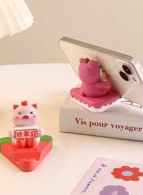 速发熊猫可爱创意装公室工位好面桌物办饰摆件生日礼物送生