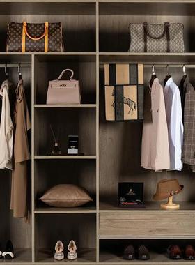 样板房间衣帽间软装饰品衣服包道具展厅陈列搭配套装摆件
